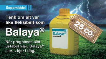 Balaya® - Effektivt bredspektret soppdrepende middel uten SDHI.
